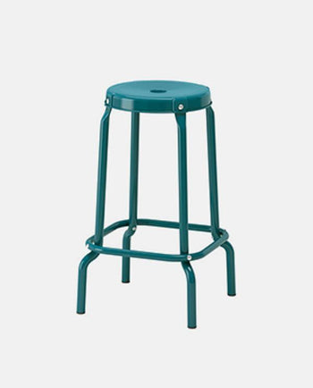 Bar stool, blue