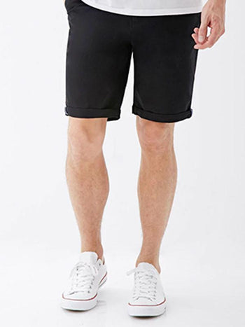 Cuffed Chino Shorts